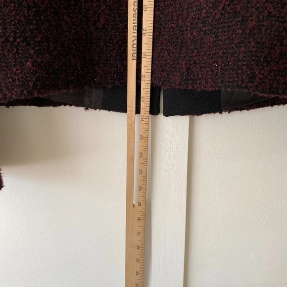 Gerard Darel Jacket Boucle Tweed Red UK 38 - Picture 11 of 12